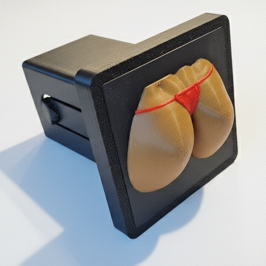 The Rear View You Can't Ignore Hitch Cover 2