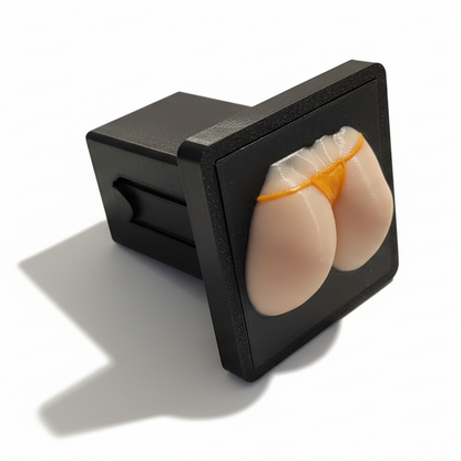 The Rear View You Can't Ignore Hitch Cover