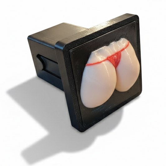 The Rear View You Can't Ignore Hitch Cover