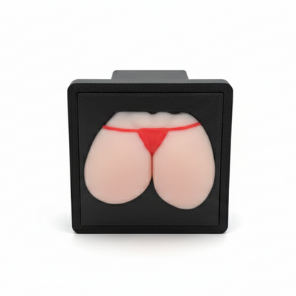 The Rear View You Can't Ignore Hitch Cover