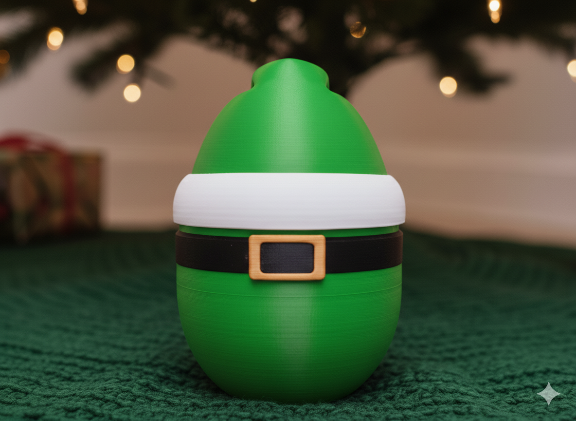 The ELF EGG: Your "Special Delivery" from the North Pole (Contents Unknown!)
