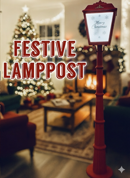 Christmas Lamp Post - Assembly required