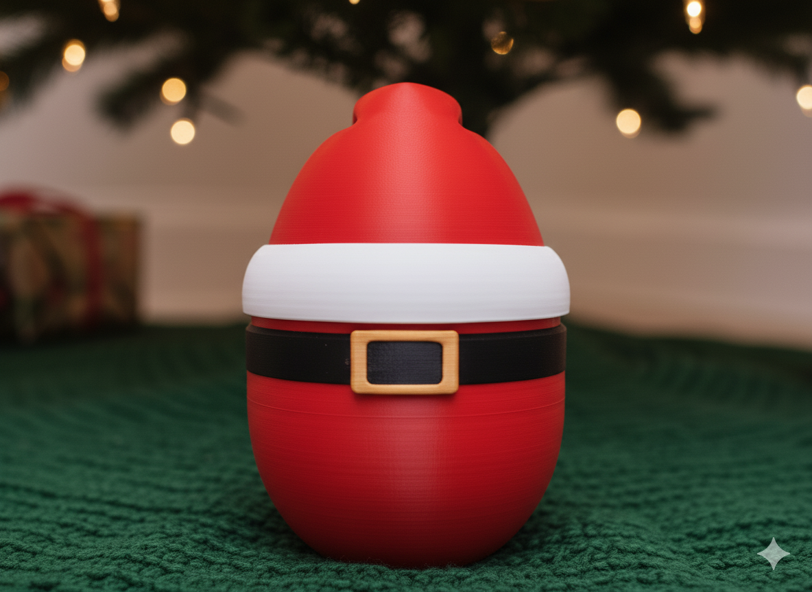The SANTA EGG: Claus-Certified Special Delivery!