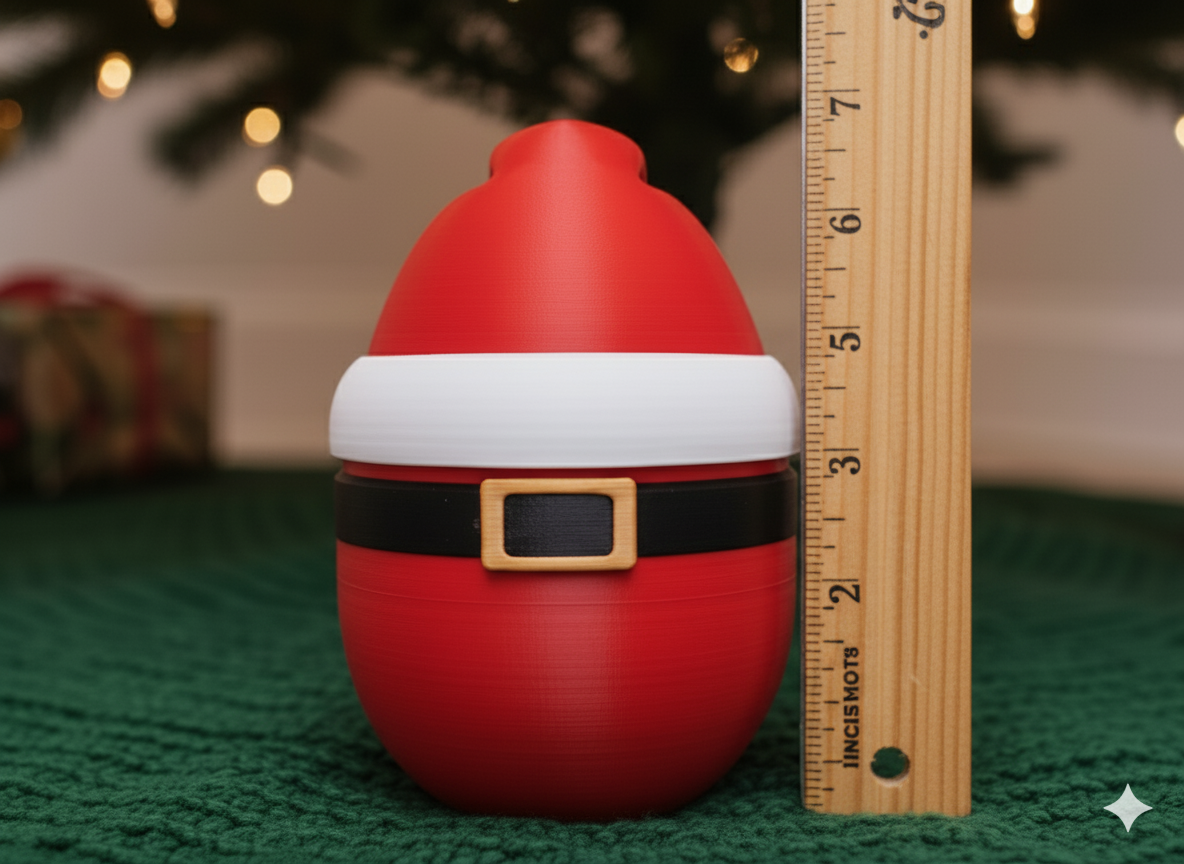 The SANTA EGG: Claus-Certified Special Delivery!
